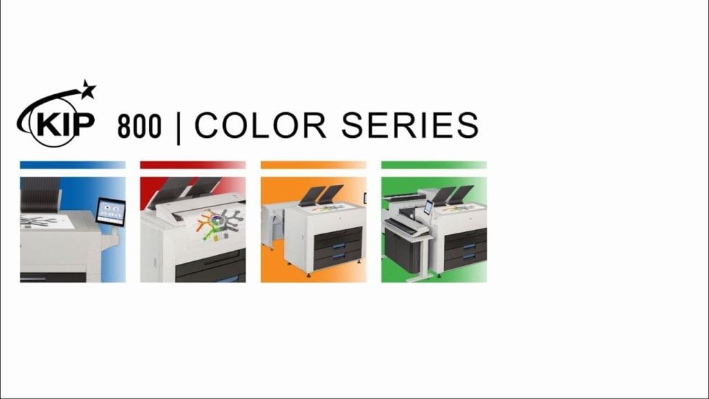 KIP Wide Format 800 Color Series